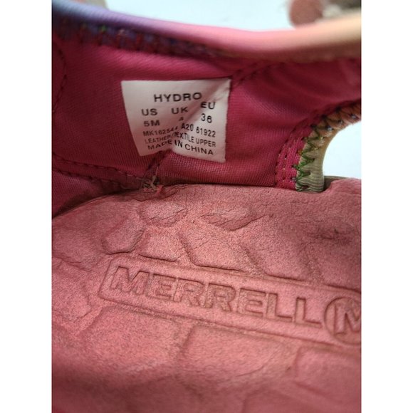 Merrell Hydro hiking Closed-toe sandals Kids Size 5M Water Breathable Unix - Picture 5 of 6